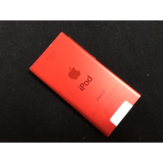 Apple(アップル)のApple iPod nano 第7世代 16GB レッド スマホ/家電/カメラのオーディオ機器(ポータブルプレーヤー)の商品写真