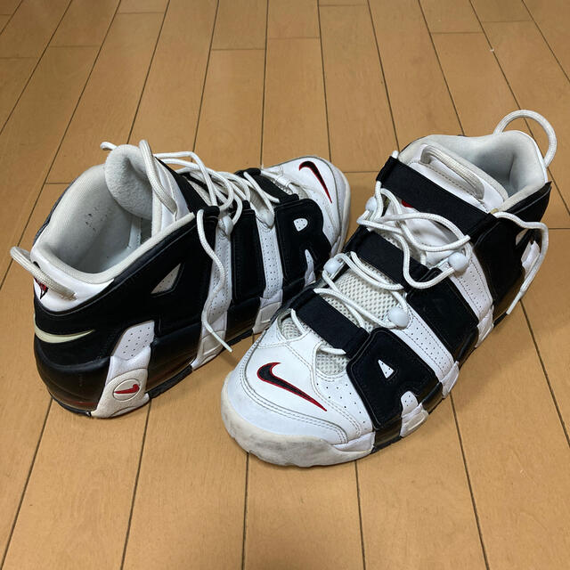 NIKE(ナイキ)のmemame様専用！NIKE AIR MORE UPTEMPO ZEBRA メンズの靴/シューズ(スニーカー)の商品写真