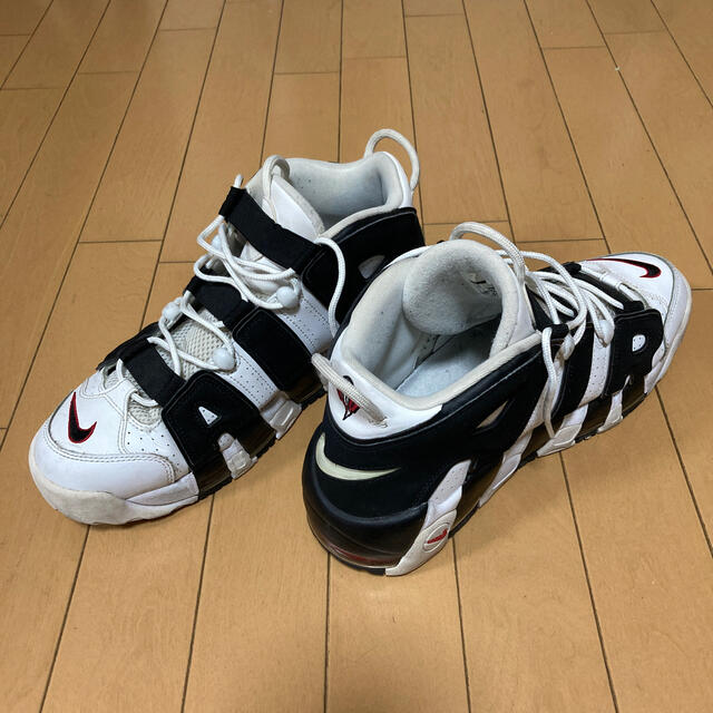 NIKE(ナイキ)のmemame様専用！NIKE AIR MORE UPTEMPO ZEBRA メンズの靴/シューズ(スニーカー)の商品写真