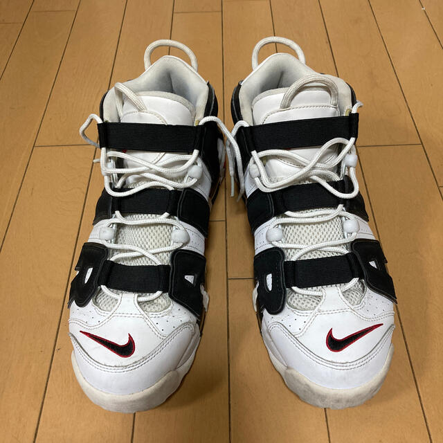 NIKE(ナイキ)のmemame様専用！NIKE AIR MORE UPTEMPO ZEBRA メンズの靴/シューズ(スニーカー)の商品写真