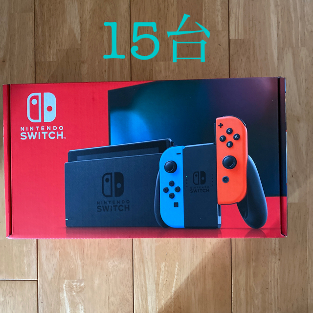 Nintendo Switch - 任天堂スイッチ　バッテリー強化版　ネオンカラー　15台　新品