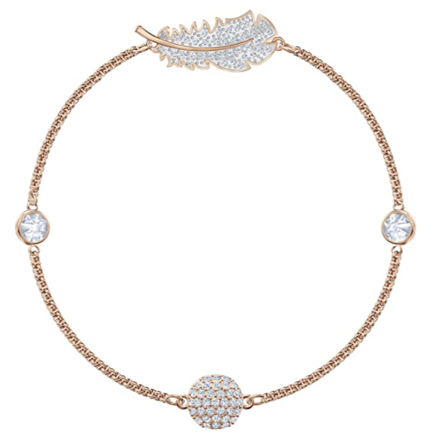 SWAROVSKI - スワロフスキー＊フェザー＊ブレスレット