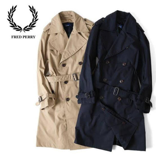 FRED PERRY トレンチコート
