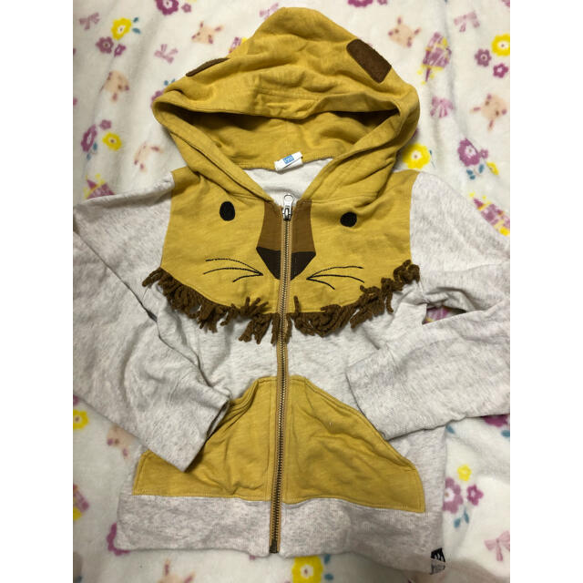 Bit'z(ビッツ)のBit'z ライオンパーカー 120 キッズ/ベビー/マタニティのキッズ服男の子用(90cm~)(ジャケット/上着)の商品写真