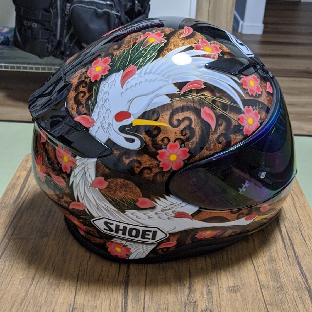 SHOEI Z7 ミラーシールド インカム付 - ヘルメット/シールド