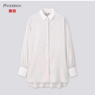 ユニクロ(UNIQLO)のユニクロ　JWアンダーソン　ストライプロングシャツ(シャツ/ブラウス(長袖/七分))