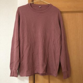 ユニクロ(UNIQLO)のUNIQLO ワッフルクルーネック♡(Tシャツ/カットソー(七分/長袖))