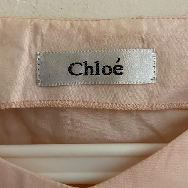 Chloe(クロエ)のChloe クロエ ワンピース ピンク レディースのワンピース(ひざ丈ワンピース)の商品写真