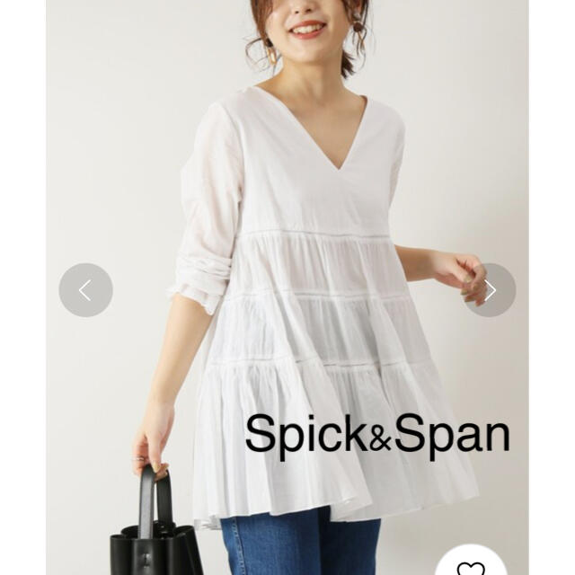 Spick & Span(スピックアンドスパン)の【大人気！】Spick & Span  ティアードチュニック レディースのトップス(チュニック)の商品写真