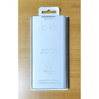 ギャラクシー(Galaxy)のGalaxy Note20 Ultra 5G LEDビュー ホワイトシルバー(Androidケース)