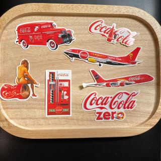 コカコーラ(コカ・コーラ)の空飯様専用　コカコーラ　ステッカー(ステッカー)