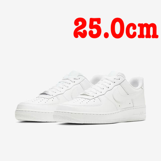 250cmカラー25.0cm NIKE AIR FORCE 1 ‘07 ホワイト 白