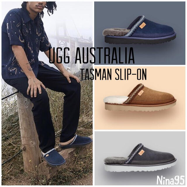 UGG(アグ)のugg タスマン　スリッパ　スリッポン　Tasman 新品未使用　28cm メンズの靴/シューズ(スリッポン/モカシン)の商品写真