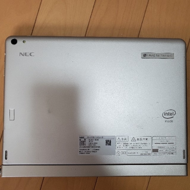 NEC(エヌイーシー)の中古品　NEC　Lavie Tab WTW710/CBS スマホ/家電/カメラのPC/タブレット(タブレット)の商品写真