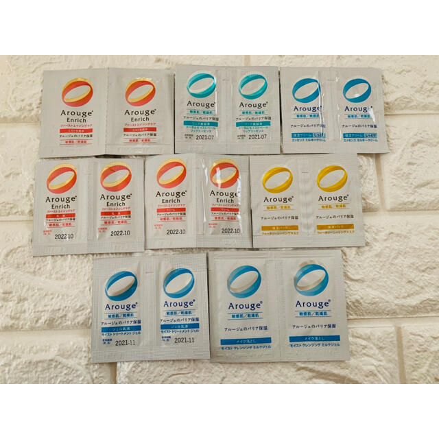 Arouge(アルージェ)のアルージェ サンプル 敏感肌 試供品 ミスト化粧水、乳液、クリーム、メイク落とし コスメ/美容のキット/セット(サンプル/トライアルキット)の商品写真