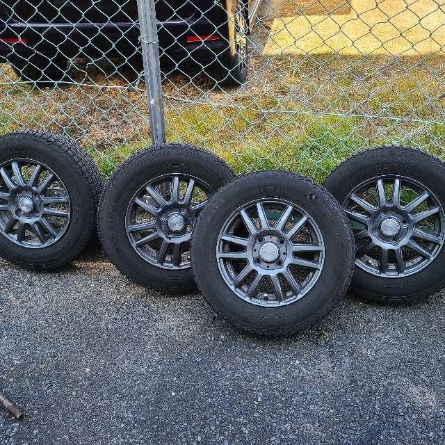 ⚠️、値下げ不可、5月末????横浜145/80R13スタッドレスタイヤホイルセット 3