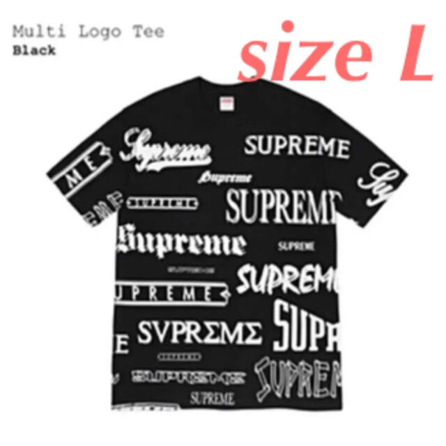 【 Lサイズ】Supreme Multi Logo Tee
