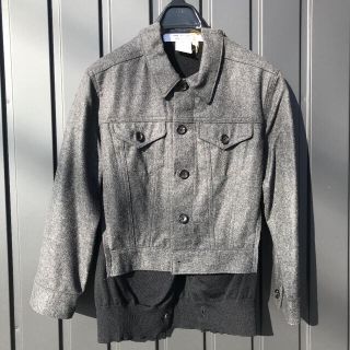 コムデギャルソン(COMME des GARCONS)のComme des garçons ドッキングカーディガン コムコム(カーディガン)