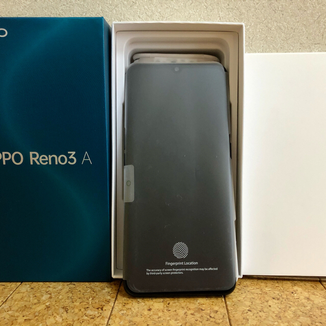 新品未使用】OPPO Reno3A simロック解除済 simフリー ブラック-