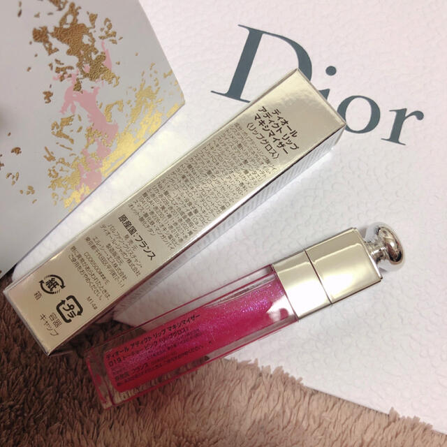 Dior アディクトマキシマイザー 019トーキョーピンク ギフトラッピング