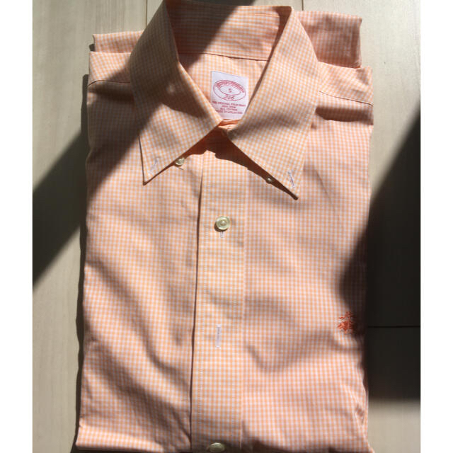 Brooks Brothers(ブルックスブラザース)のブルックスブラザーズ　シャツ　オレンジ　ピンク　セット　長袖 メンズのトップス(シャツ)の商品写真