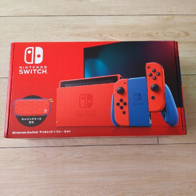 新品 ニンテンドースイッチ マリオレッド 本体 Nintendo Switch家庭用ゲーム機本体