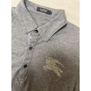 バーバリーブラックレーベル(BURBERRY BLACK LABEL)のバーバリーブラックレーベル　コットンポロシャツ　(ポロシャツ)