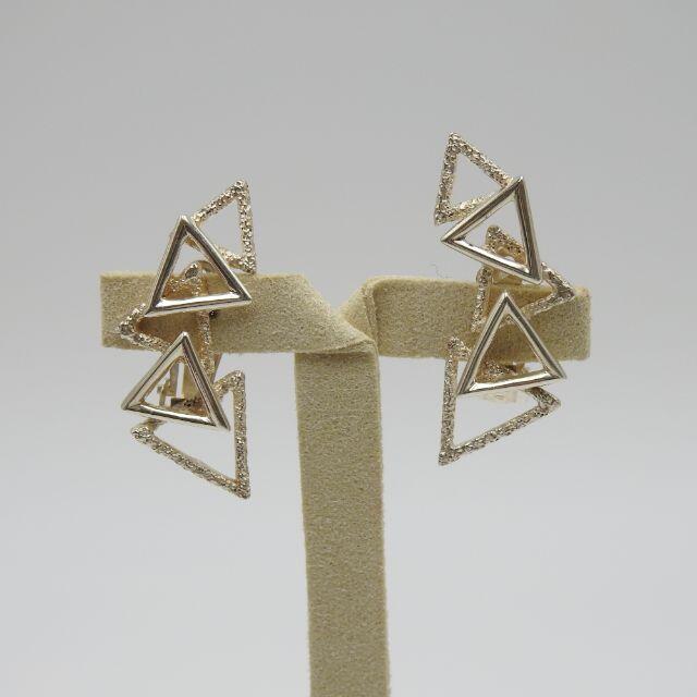 【正規品】GALLA イヤリング　三角　triangle シルバー925 レディースのアクセサリー(イヤリング)の商品写真