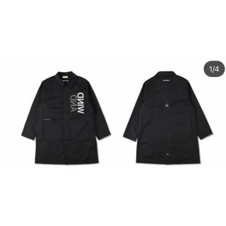Lサイズ】 wind and sea duster coat black | armarioagustina.cl