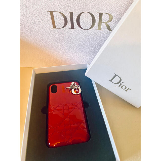 DIOR （LadyDior）スマホケース　iPhoneX・XS用スマホアクセサリー