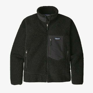 パタゴニア(patagonia)のpatagonia メンズ クラシック レトロX ジャケット ブラック S(ブルゾン)