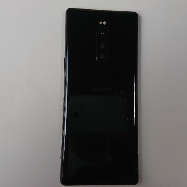 Xperia(エクスペリア)のXPERIA 1 ソフトバンク 802SO ブラック 訳有り スマホ/家電/カメラのスマートフォン/携帯電話(スマートフォン本体)の商品写真