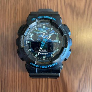 カシオ(CASIO)のCASIO G-SHOCK 腕時計　GA-100BC(腕時計(デジタル))