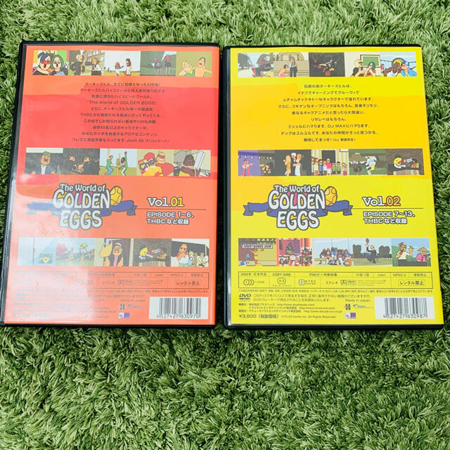 GOLDEN EGGS/ゴールデンエッグス Vol.01&02 DVD エンタメ/ホビーのDVD/ブルーレイ(舞台/ミュージカル)の商品写真