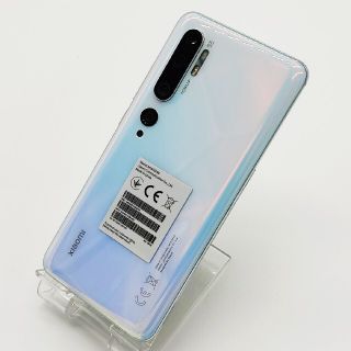 アンドロイド(ANDROID)のXiaomi/mi note 10/6GB/128GB/CC 9/ホワイト(スマートフォン本体)