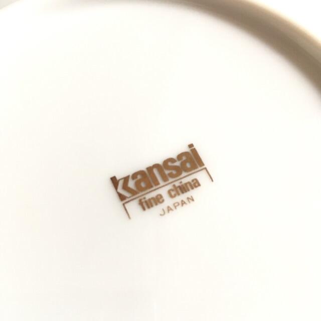 kansai fine china japan おしゃれ パン皿 中皿 洋風  インテリア/住まい/日用品のキッチン/食器(食器)の商品写真