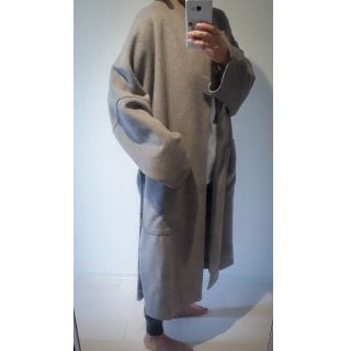 ザラ(ZARA)のZARA 新品ガウンコート　定価13990円(ロングコート)