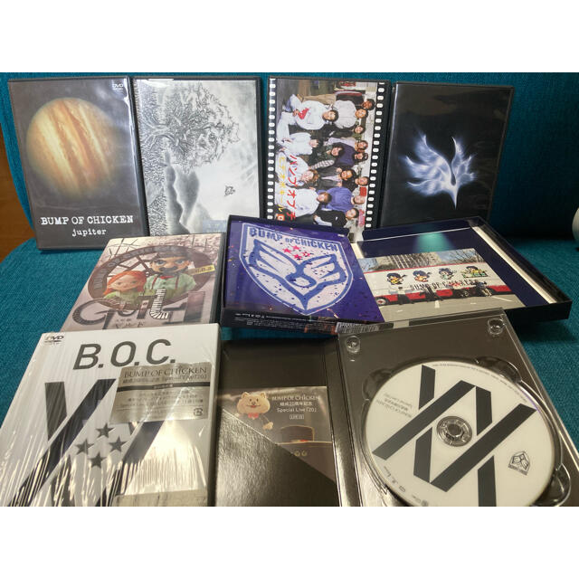 BUMP　OF　CHICKEN　DVD7枚、VHSセット