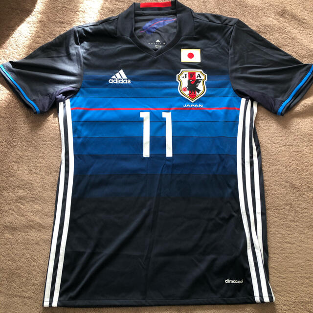 サッカー/フットサルサッカー　日本代表　ユニフォーム　Mサイズ　宇佐美貴史　adidas