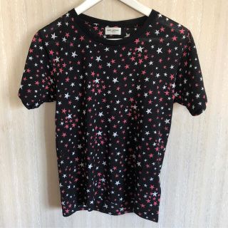 サンローラン(Saint Laurent)の(お値段交渉受付ます)SAINT LAURENT2016ス星柄半袖カットソーXS(Tシャツ(半袖/袖なし))