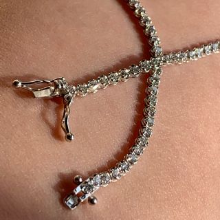 デビアス(DE BEERS)のデビアスのダイヤ　テニスブレスレット　1.00ｃｔ(ブレスレット/バングル)