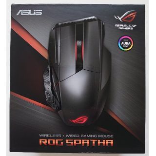 エイスース(ASUS)のASUS ROG SPATHA ワイヤレスゲーミングマウス  L701(PC周辺機器)