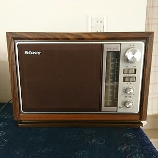 ソニー(SONY)のSONY 品番ICF-9740 アンティーク トランジスタラジオ(ラジオ)