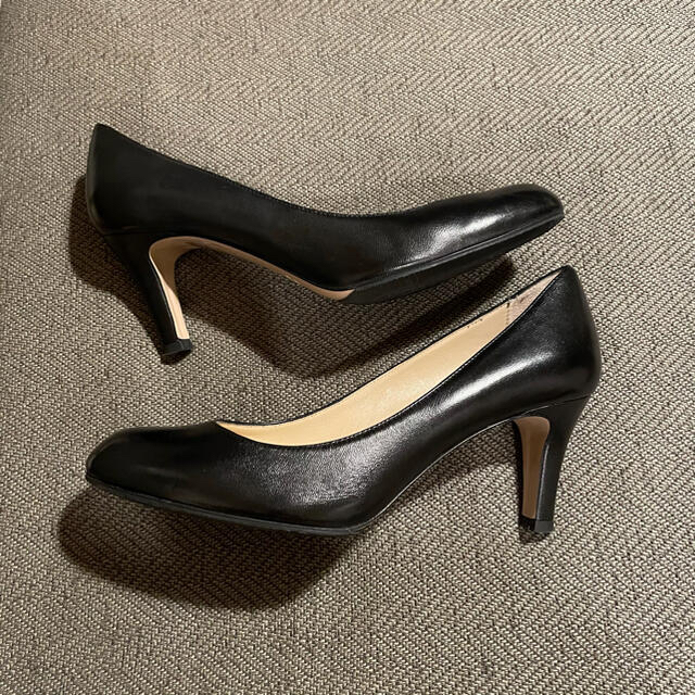 美品ファビオルスコーニパンプス ブラック6㎝ 美品ファビオルスコーニパンプス ブラック6㎝