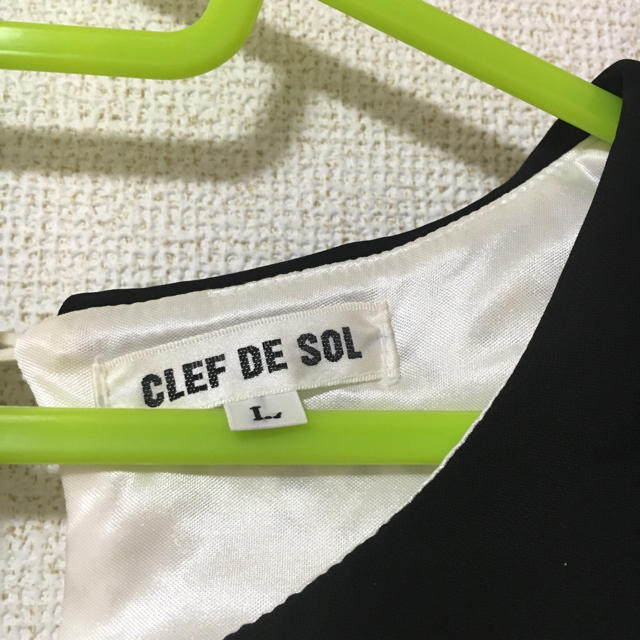 CLEF DE SOL(クレドソル)のレーストップス レディースのトップス(カットソー(半袖/袖なし))の商品写真