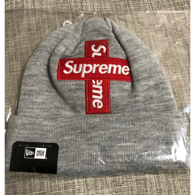 Supreme(シュプリーム)のSupreme cross box logo beanie メンズの帽子(ニット帽/ビーニー)の商品写真