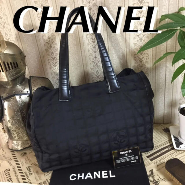 シャネルアイテム種類【人気】☆CHANEL シャネル ニュートラベルライン ハンドバック ブラック