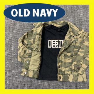 オールドネイビー(Old Navy)のold navy カモフラ  迷彩 ミリタリー ジャケット キッズ　army(ジャケット/コート)