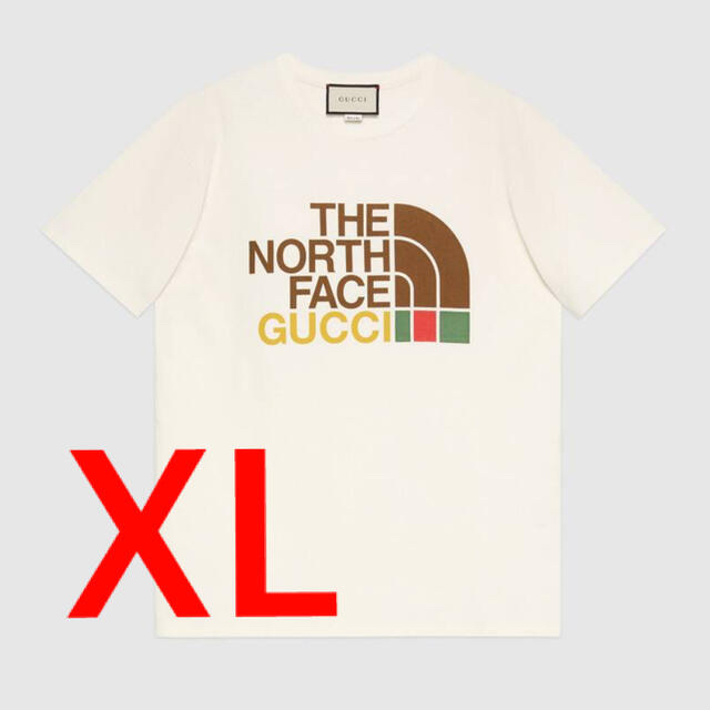 Gucci(グッチ)のGUCCI × THE NORTH FACE Tシャツ　希少 XL サイズ メンズのトップス(Tシャツ/カットソー(半袖/袖なし))の商品写真