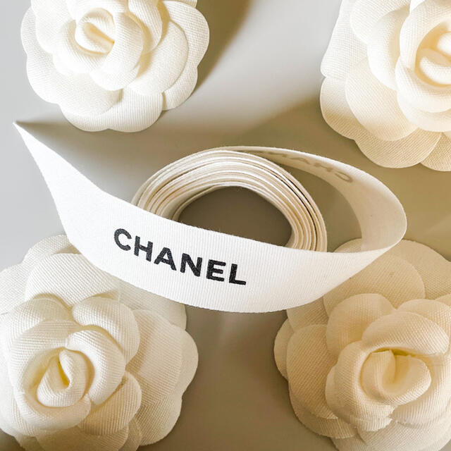 CHANEL(シャネル)のシャネルリボン ハンドメイドの素材/材料(各種パーツ)の商品写真